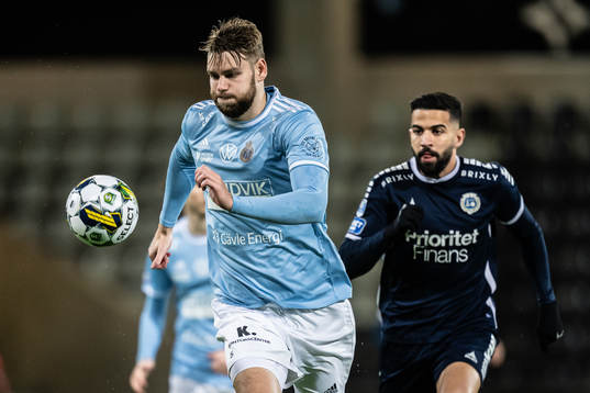 Gefles Niclas Håkansson och Utsiktens Paulo Marcelo Souza