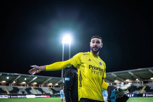 Utsiktens målvakt Elias Hadaya