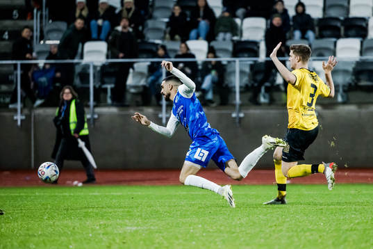Ahlafors André Josefsson fäller Oddevolds Daniel Krezic