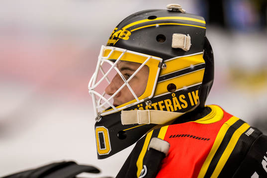 Västerås IKs målvakt Ian Blomquist