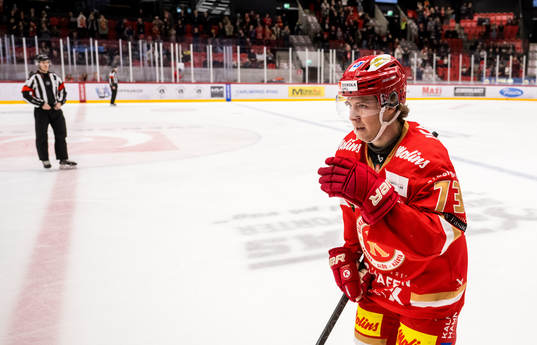 Kalmar HCs Adam Hirsch jublar