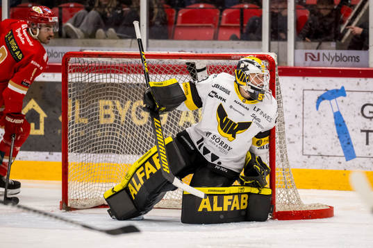 Västerås IKs målvakt Niilo Halonen