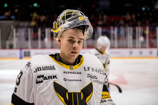 Västerås IKs målvakt Niilo Halonen