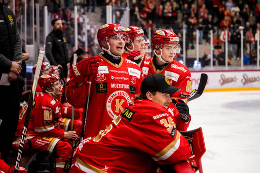 Kalmar HCs Sebastian Ottosson och Martin Schreiber