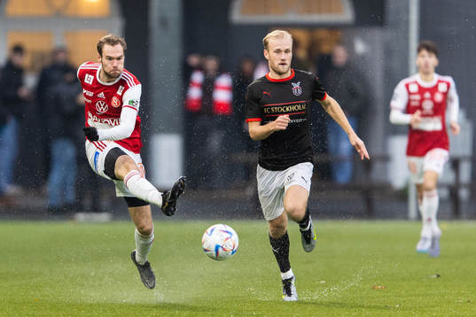 Sandvikens Martin Springfeldt och Viktor Strand