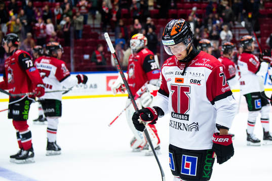 Örebros Oliver Eklind deppar