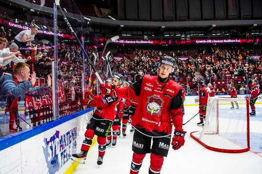 Malmö Redhawks William Von Barnekow jublar