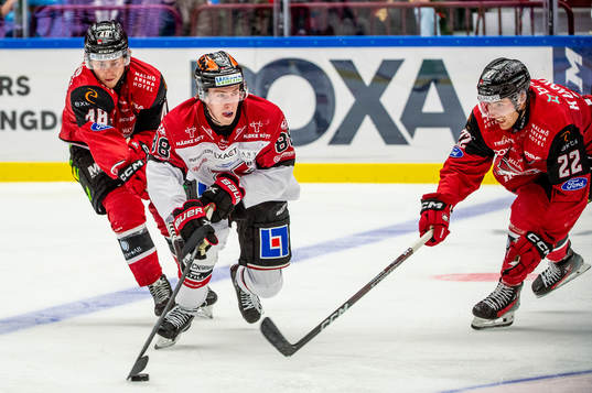 Örebros Jonathan Lekkerimäki mot Malmö Redhawks Lauri