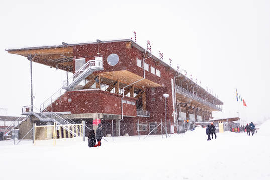 Jämtkraft Arena i snö