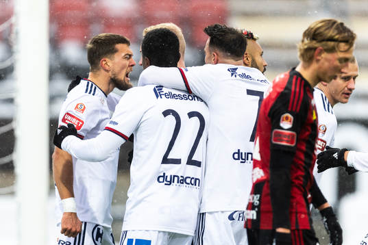 Östers Ivan Kricak jublar