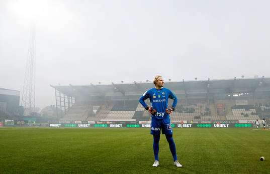 Örebros målvakt William Eskelinen