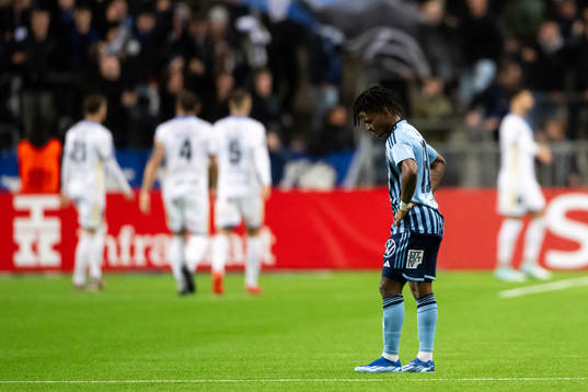 Djurgårdens Felix Vá deppar