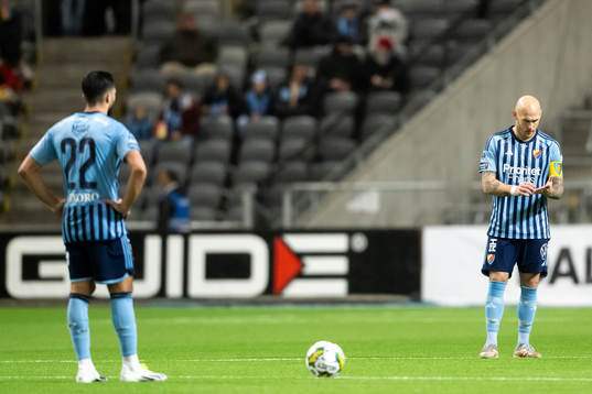 Djurgårdens Magnus Eriksson deppar