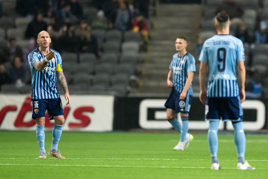 Djurgårdens Magnus Eriksson deppar