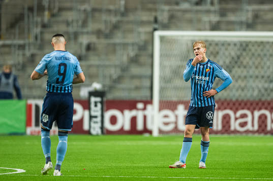 Djurgårdens spelare deppar