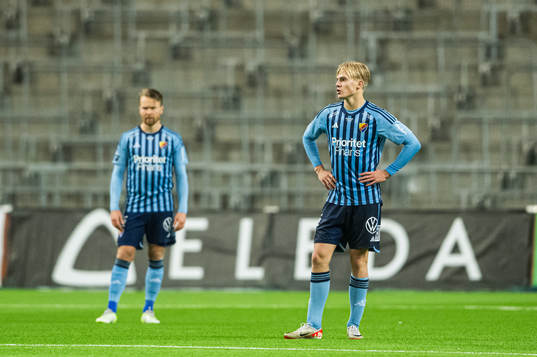 Djurgårdens Lucas Bergvall deppar