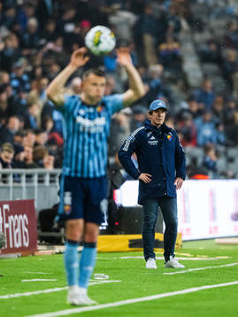 Djurgårdens tränare Thomas Lagerlöf