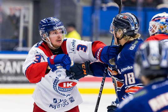 Oskarshamns Niclas Burström och Växjös Marcus Sylvegård