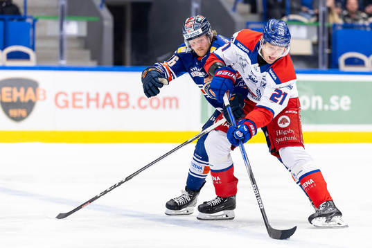 Växjös Joachim Blichfeld och Oskarshamns Hampus Karlsson