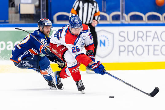 Växjös Manuel Ågren och Oskarshamns Lukas Pilö