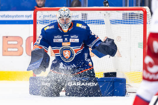 Växjös målvakt Emil Larmi