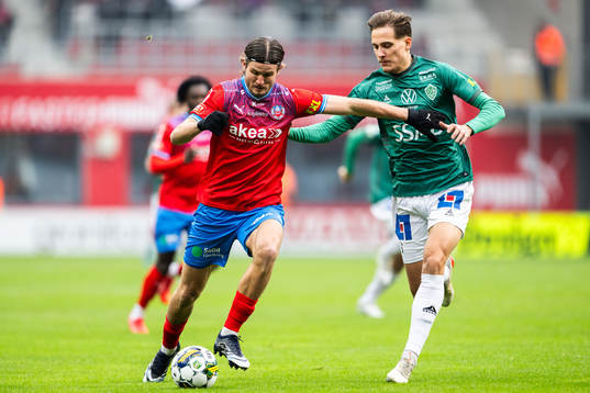 Helsingborgs Wilhelm Loeper och Brages Pontus Rödin