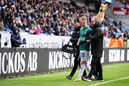 Brages Christopher Redenstrand har ont