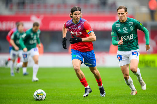 Helsingborgs Wilhelm Loeper och Brages Pontus Rödin