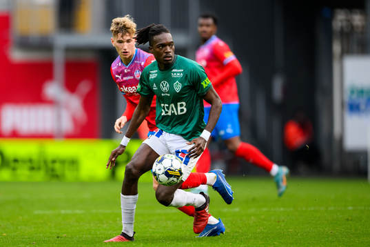 Helsingborgs Benjamin Örn och Brages Ieltsin Jeronimo