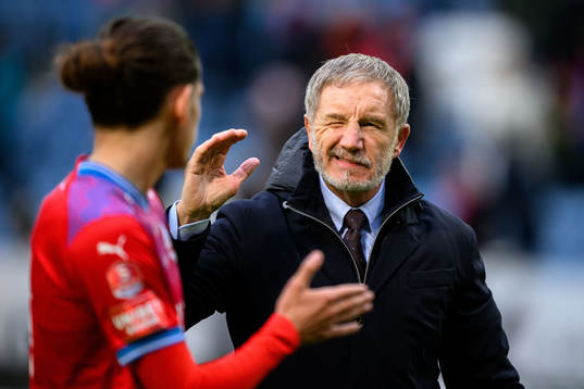 Helsingborgs tränare Stuart Baxter jublar