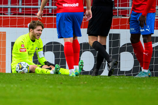 Helsingborgs målvakt Kalle Joelsson