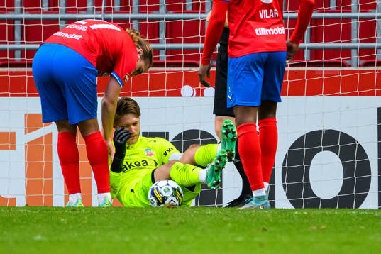 Helsingborgs målvakt Kalle Joelsson