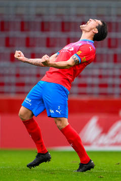 Helsingborgs Jon Birkfeldt jublar