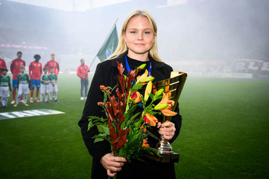 are inför fotbollsmatchen i Superettan mellan Helsingborg