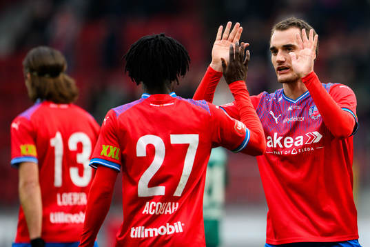 Helsingborgs Adam Hellborg jublar