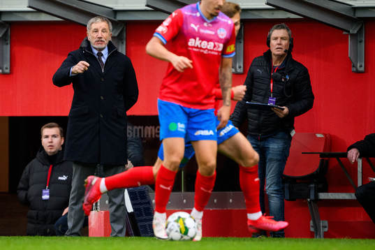 Helsingborgs tränare Stuart Baxter