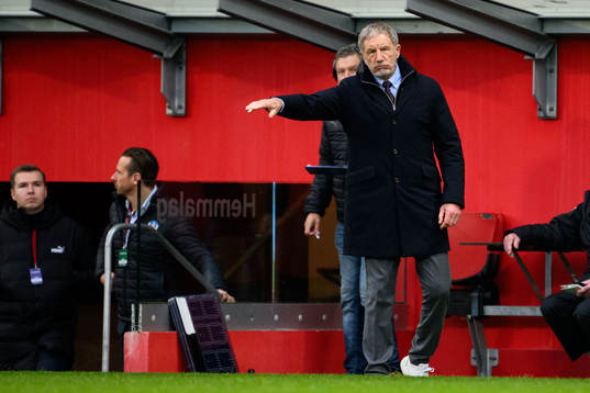 Helsingborgs tränare Stuart Baxter