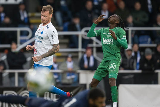 Hammarbys Bubacarr Trawally deppar