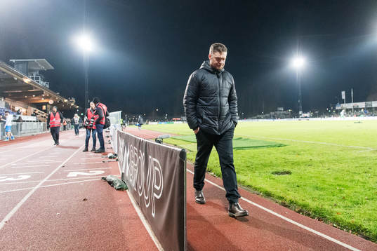 Värnamos tränare Kim Hellberg