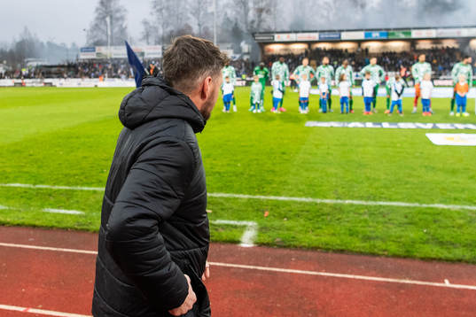 Värnamos tränare Kim Hellberg