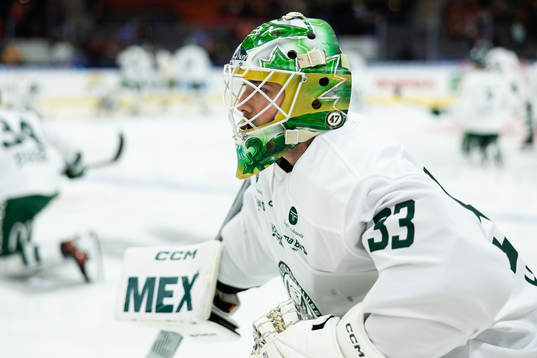Färjestads målvakt Maxime Lagacé