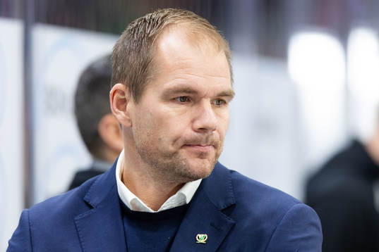 Färjestads tränare Thomas Mitell