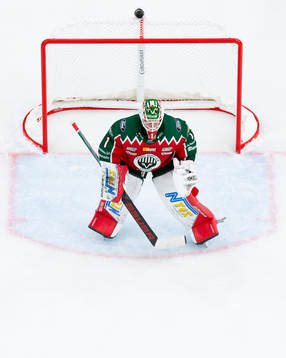 Frölundas målvakt Lars Johansson