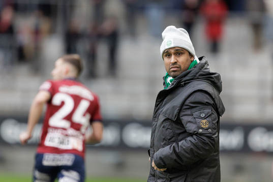 Västerås SKs  tränare Kalle Karlsson
