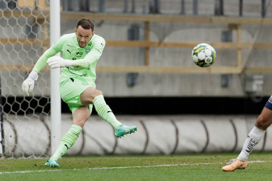 Västerås SKs målvakt Anton Fagerström