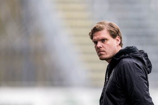 Trelleborgs tränare Joakim Felldin