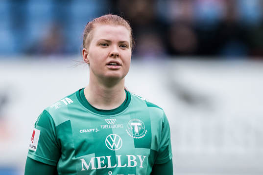 Trelleborgs målvakt Emma Svensson