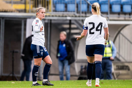 Sundsvalls Felicia Thörngren och Amanda Hagelberg deppar