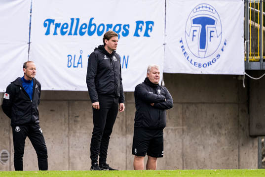 Trelleborgs tränare Joakim Felldin