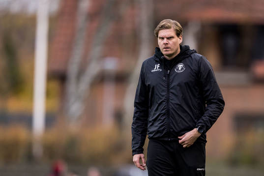 Trelleborgs tränare Joakim Felldin